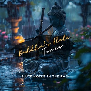 Flute Notes in the Rain: Melodic 432 Hz Rainy Reflections - Buddha's Flute Tones