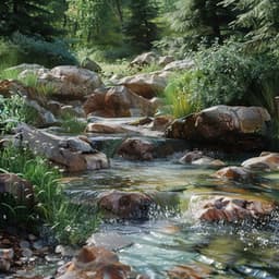 Gentle River Sounds for Enhanced Concentration - Relaxation Study Music