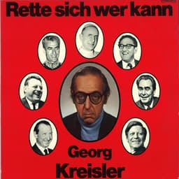 Rette sich wer kann - Georg Kreisler