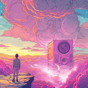 Rosa Schleier des Schlafes: Träume erhellen mit Rosa Rauschen - Weißes Rauschen App