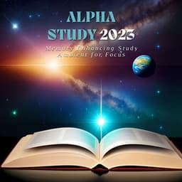 Alpha Study 2023: Memory Enhancing Study Ambient for Focus, Concentration & School - Binaural Serenity Mind