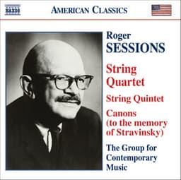 Sessions: String Quintet / String Quartet No. 1 / Canons - Roger Sessions