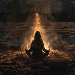 Llamas Relajantes: La Calma De La Meditación En El Fuego - Mantra para Meditar