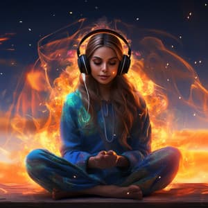Sonic Calmness: Fire Meditation Symphony - States & Benefits