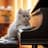 Piano for cats