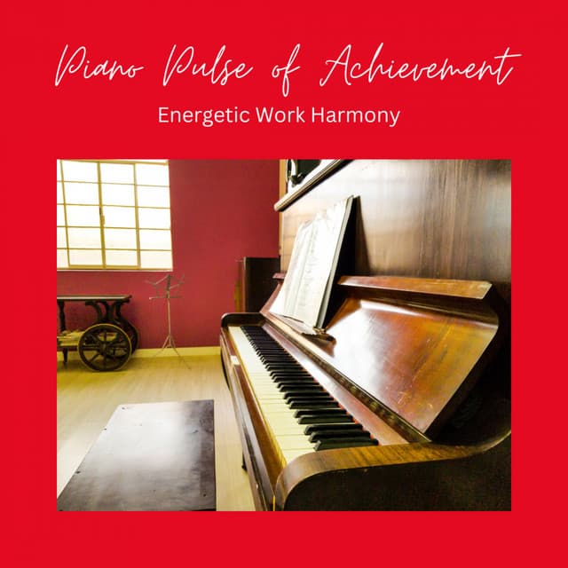 Piano Pulse of Achievement: Energetic Work Harmony - Work Music Collective