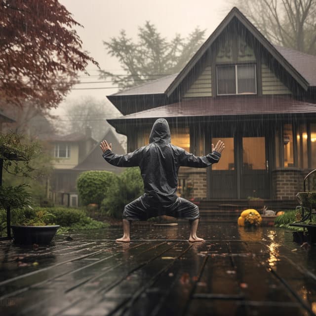 Yoga Rhapsody: Rainfall Balance Melody - Spiritual Yoga