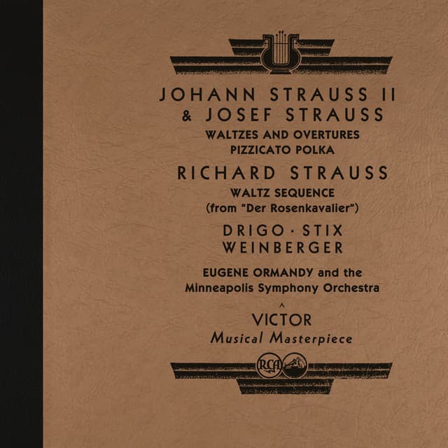 Ormandy Conducts Johann & Josef Strauss: Waltzes, Overtures & Polkas and More - Eugene Ormandy