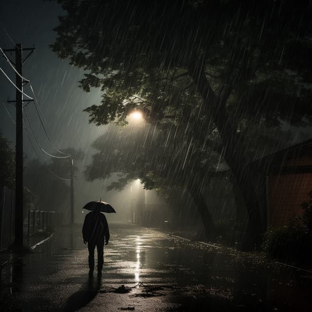 Relajación En El Abrazo De La Lluvia: Sonidos Relajantes De Las Gotas - Sonidos De Tormentas