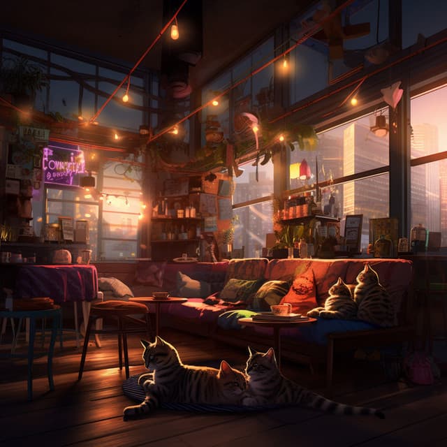 Elegancia Jazz Felina: Serenatas En El Salón Para Bigotes - Relajante Salón Bossa Nova