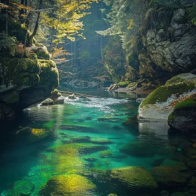 Whispers of Dawn in the Valley of Tranquility - Nature Therapy