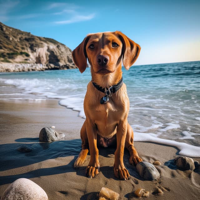 Música Combinada Con Océano: Bienestar Oceánico Para Mascotas - Sonidos De La Naturaleza