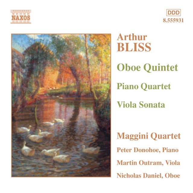 Bliss: Oboe Quintet / Piano Quartet / Viola Sonata - Arthur Bliss