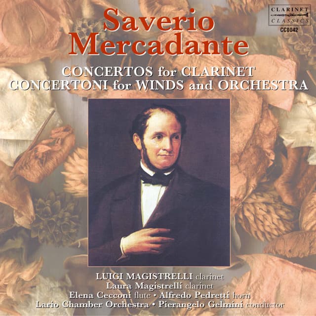 Mercadante: Clarinet Concertos & Sinfonias concertantes - Saverio Mercadante