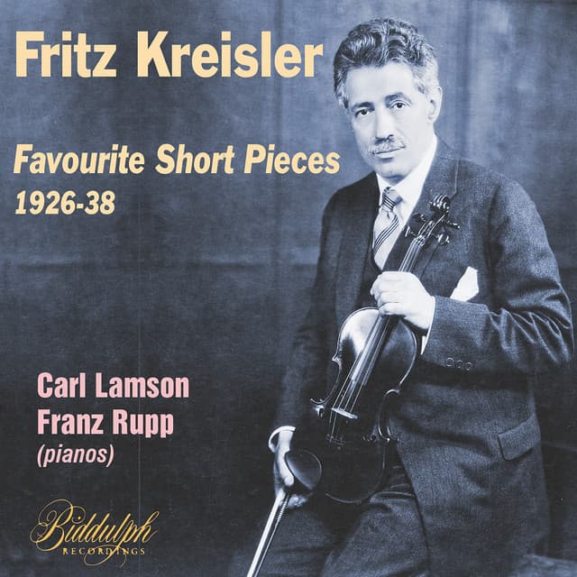 Favourite Short Pieces - Fritz Kreisler