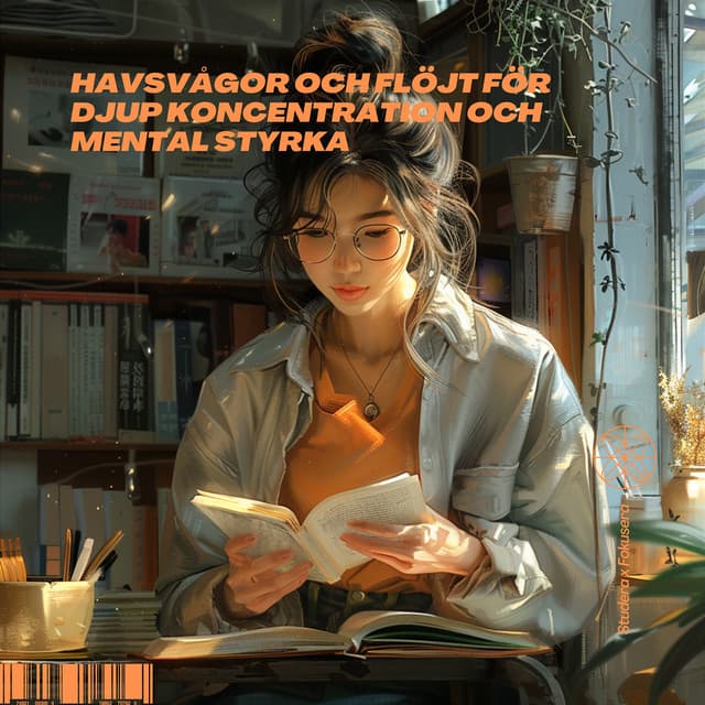 Havsvågor och Flöjt för Djup Koncentration och Mental Styrka - Studera x Fokusera