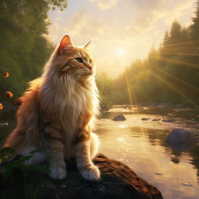 Sinfonía Somnolienta De La Lluvia Para Gatos: Música Para Aliviar El Estrés - Orquesta de las Naturalezas