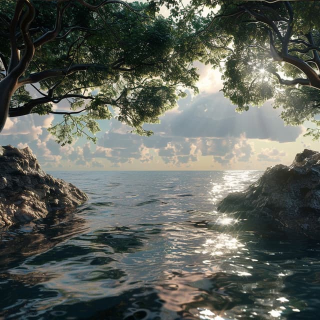 Tide of Tranquility: Concentration in Ocean's Chill - Music for Productivity