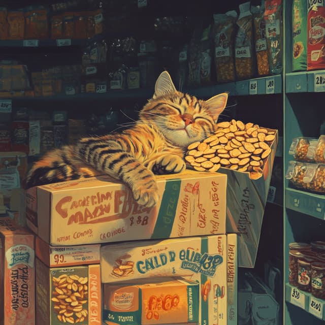 猫咪星夜萨克斯：猫咪的冷静之音 - Sleepy Cats