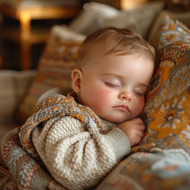 Serenidad En La Canción De Cuna Para Dormir Al Bebé: Sonidos Tranquilos De Noche - Música para bebés para el desarrollo