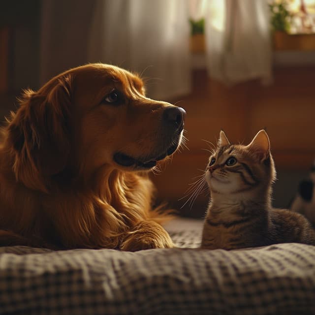 Gentle Sounds for Pet Comfort - Comfortable Music Tracks
