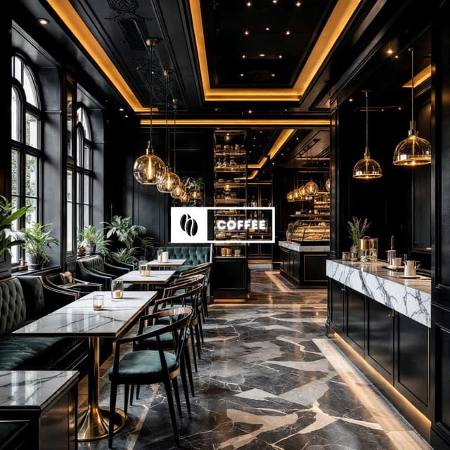 Drifting Through Espresso-Colored Days - Coffee Shop Vibes