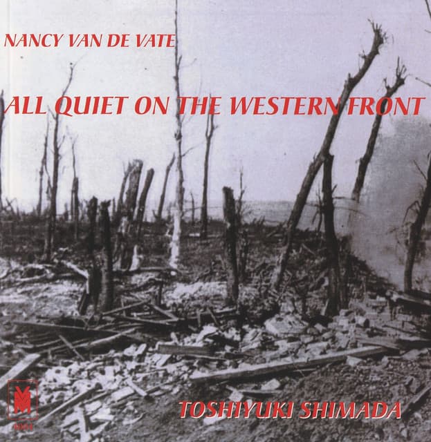 Van de Tate: All Quiet on the Western Front - Nancy Van de Vate