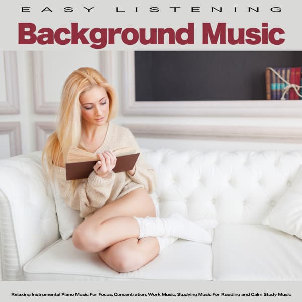 Easy Listening Background Music: Relaxing Instrumental Piano Music For Focus, Concentration, Work Music, Studying Music For Reading and Calm Study Music - Work Music