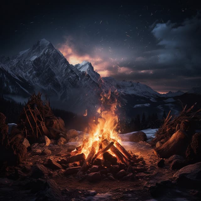 Binaural Fire for Sleep: Crackling Flame Lullabies - Binauralidades