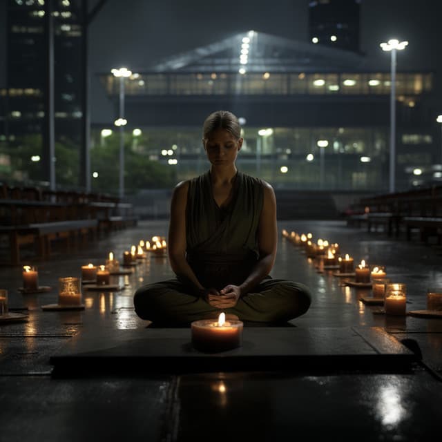 Serenata De Luz Lunar Para El Yoga: Música Relajante Y Armonía Del Océano - Olas del tiempo