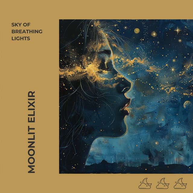 Moonlit Elixir: The 4-4-4-4 Healing Practice Under Starry Skies - Sky of Breathing Lights