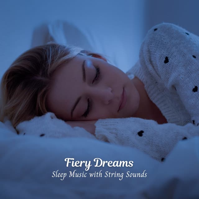 Fiery Dreams: Sleep Music with String Sounds - Amazing Blaze Fire Sounds