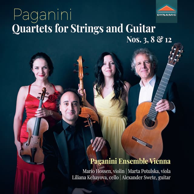 Paganini: Guitar Quartets Nos. 3, 8 & 12 - Niccolò Paganini