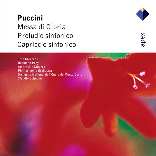 Puccini : Messa di Gloria, Preludio sinfonico & Capriccio sinfonico - Giacomo Puccini