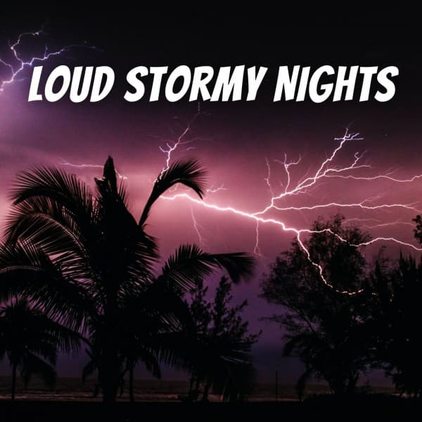 Loud Stormy Nights - Rain Sounds & White Noise
