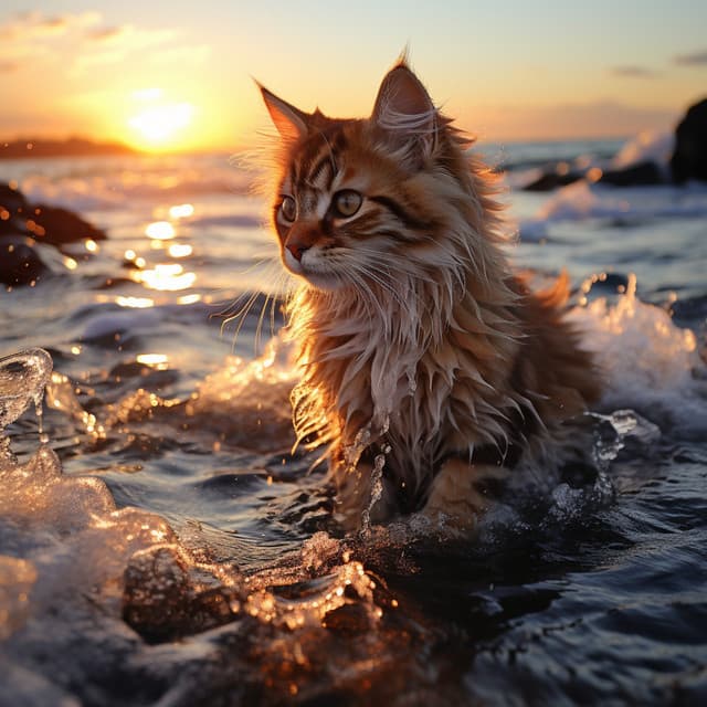 Música Para Calmar A Tu Gato: Melodías Tranquilas Del Agua - Naturaleza Sonidos de la Tierra