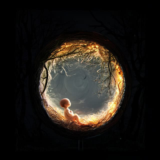 Regenachtige Reflecties in de Ramen - Nature Music Pregnancy Academy