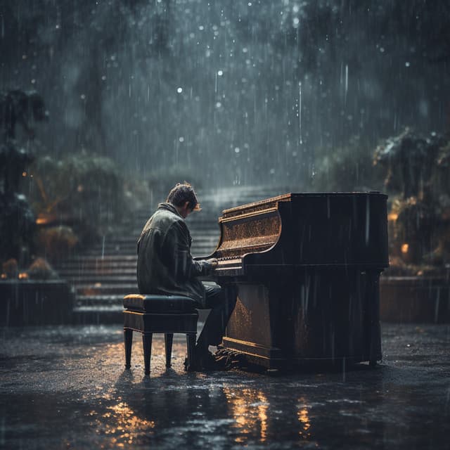 Enfoque Del Piano Lluvioso En La Claridad Interior - VIAJE LIGERO