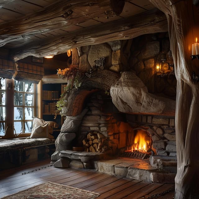 Calma Del Fuego: Armonía Relajante Del Calor - Grabaciones relajantes de la Naturaleza