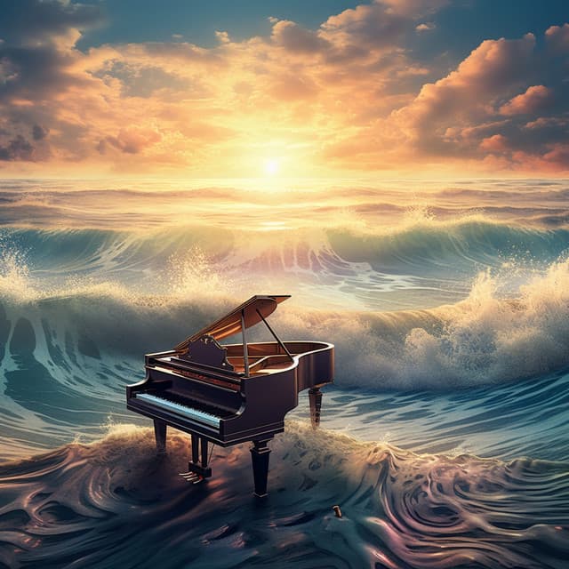 Serene Waves: Piano Reflections - The Harp and the Piano