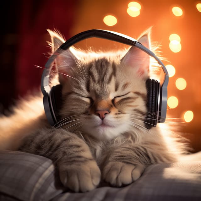 Binaural Cat Calm: Peaceful Echoes - Jazz Music Therapy for Cats