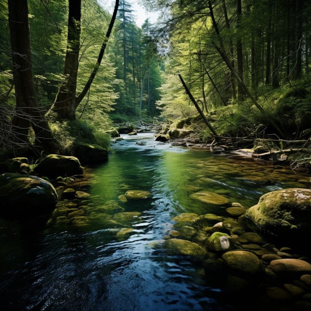 Relajación Del Río: Melodía Pacífica Del Flujo - Música de jardinería