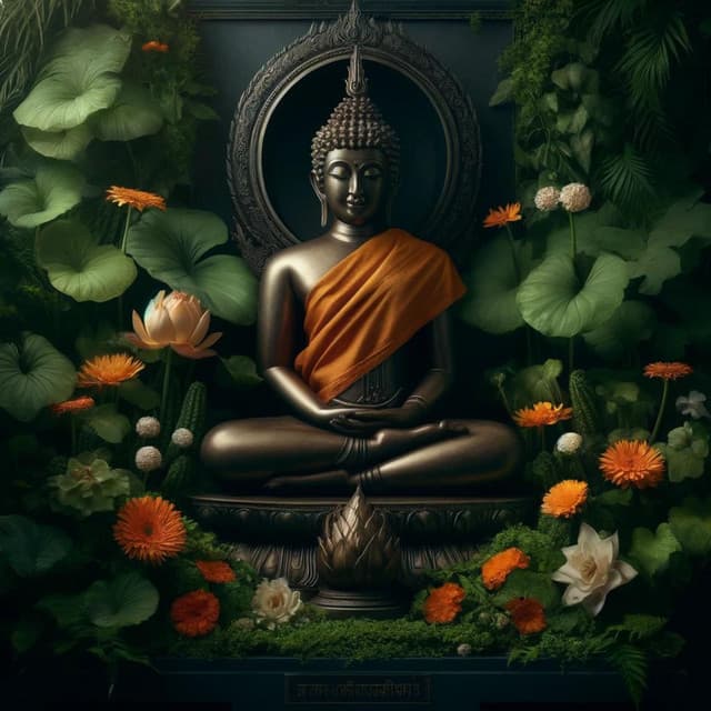 Mantra bouddhiste: Chant paisible, Sons de guérison tibétains, Nettoie l'aura et l'espace - Buddhist méditation académie