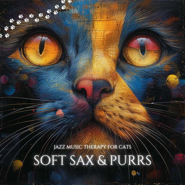 Soft Sax & Purrs: Jazz Therapy for Feline Bliss - Jazz Music Therapy for Cats