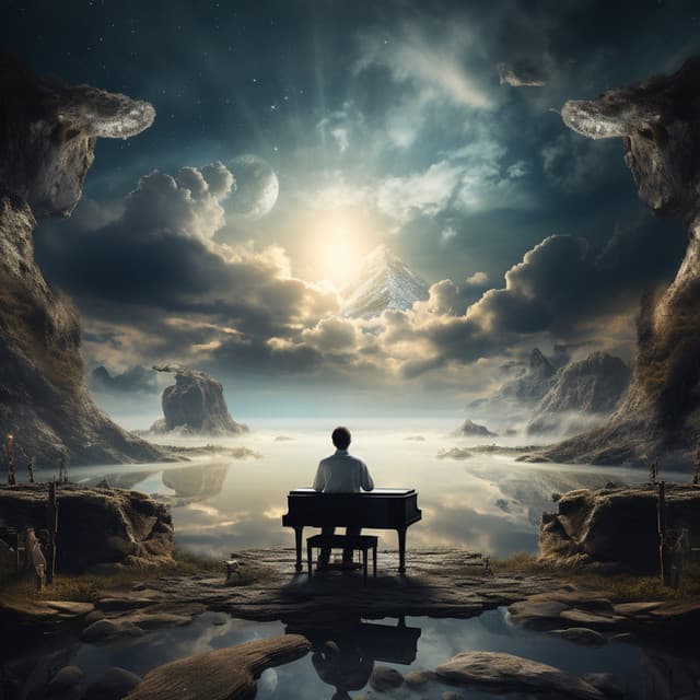 Moonlit Piano: Nocturnal Harmonies - Piano dust Covers