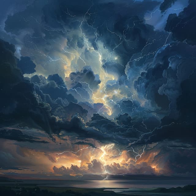 Abrazo Musical De Truenos: Melodías De Relajación - Voces de cristal