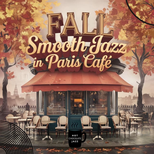 Fall Smooth Jazz in Paris Cafe - Hot Chocolate Jazz
