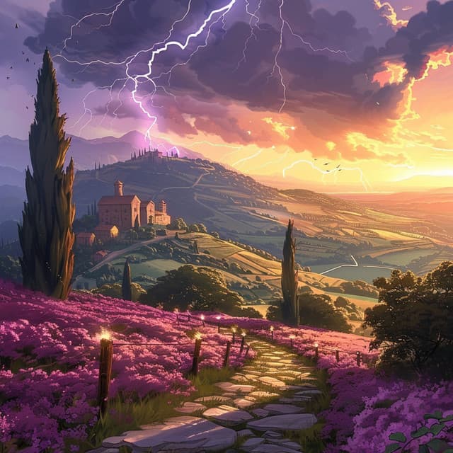 La Calma Del Trueno: Melodías Relajantes - Paisajes Binaurales