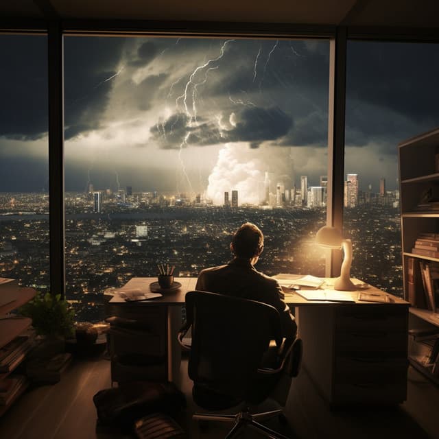 Motor Rítmico De La Tierra: Tormenta De Lluvia Binaural Para Una Productividad Máxima - Latidos binaurales Soledad