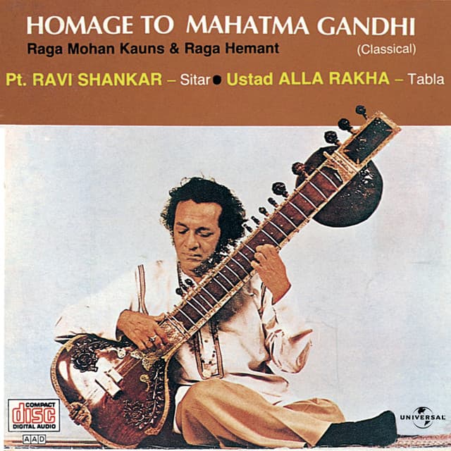 Homage To Mahatma Gandhi - Ravi Shankar